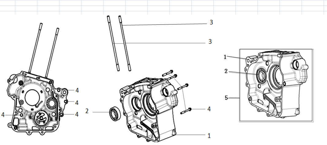 RIGHT CRANKCASE COMP
