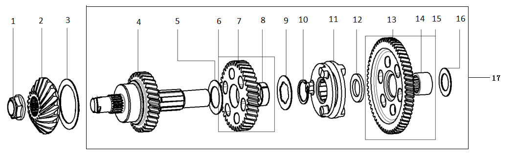 COUNTERSHAFT UNIT