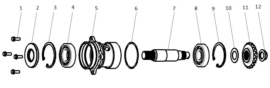 OUTPUT SHAFT UNIT
