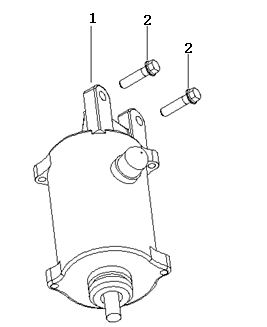 STARTING MOTOR ASSY