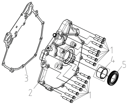 LEFT CRANKCASE COVER