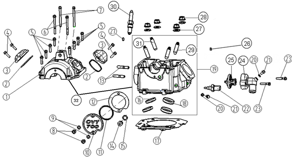 CYLINDER HEAD