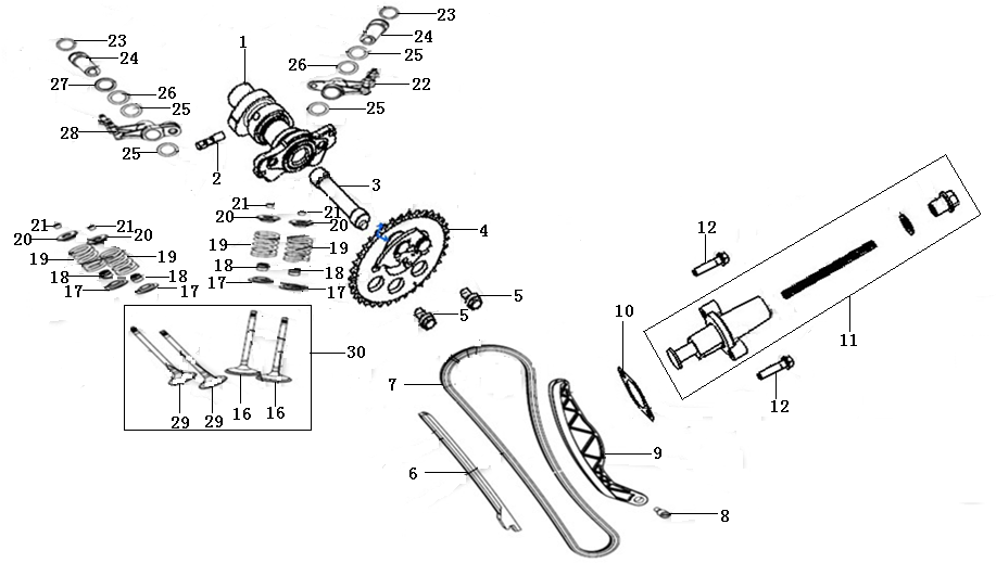 AIR INTAKE AND EXHAUST MECHANISM