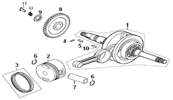 CRANKCASE PISTON