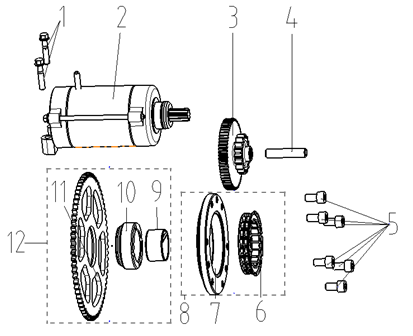 STARTING MECHANISM