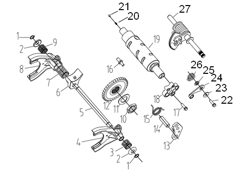 SPEED CONTROL MECHANISM