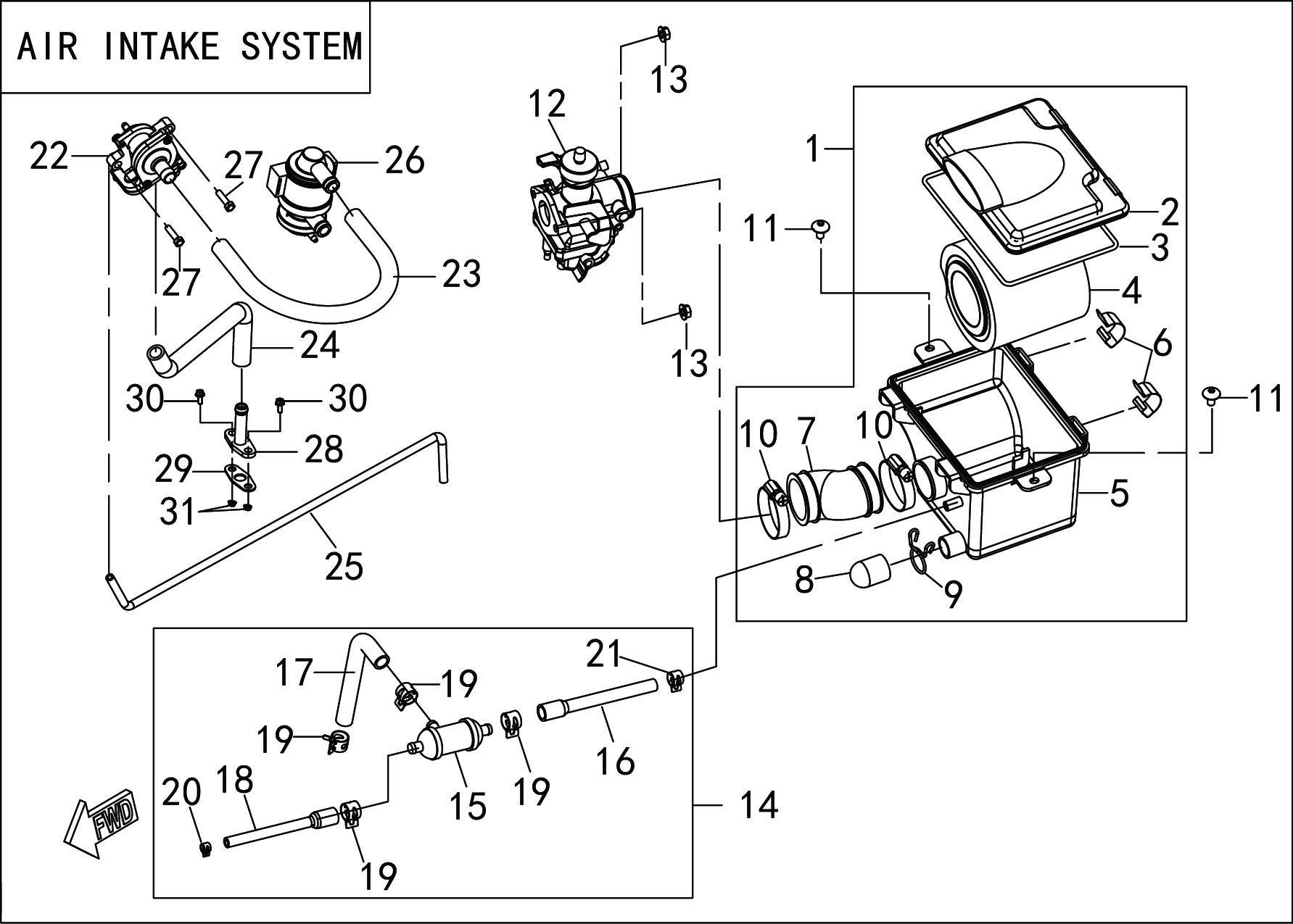 AIR CLEANER ASSY