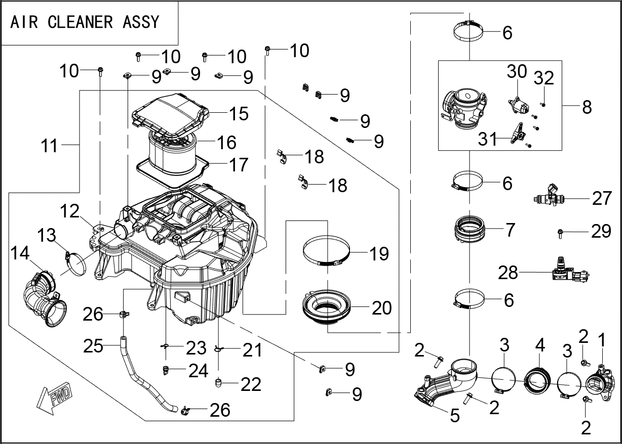 AIR INLET SYSTEM