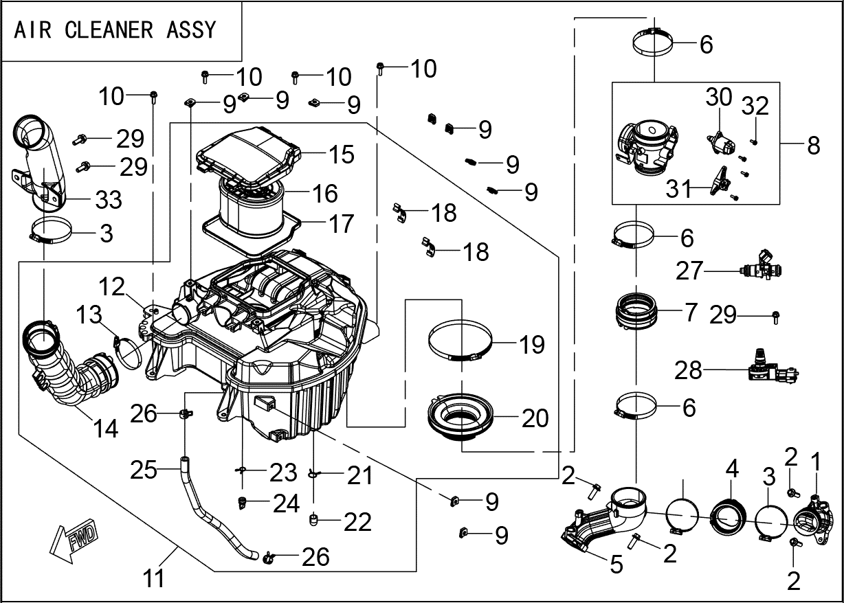 AIR INLET SYSTEM