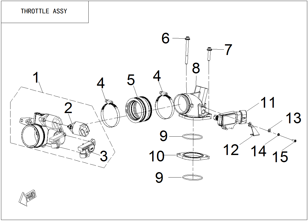 THROTTLE GATE COMP