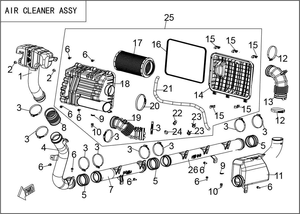 AIR CLEANER ASSY