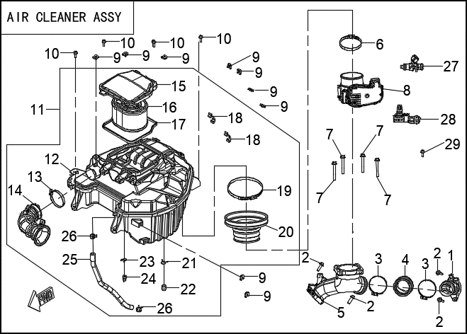 AIR INLET SYSTEM