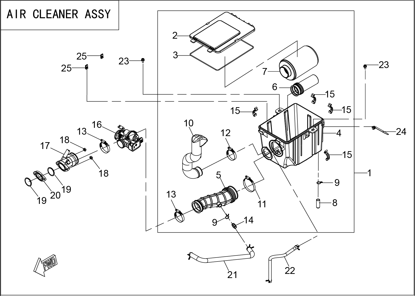AIR CLEANER ASSY