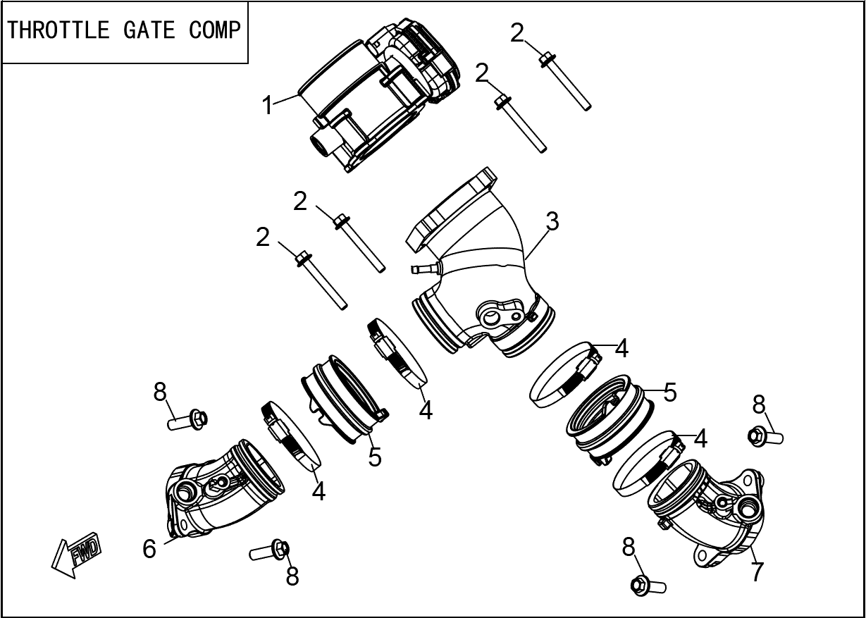 THROTTLE GATE COMP