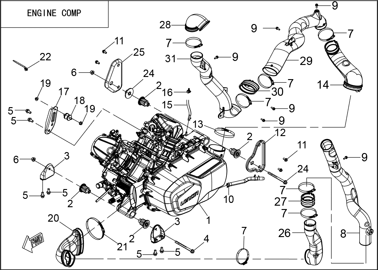 ENGINE COMP