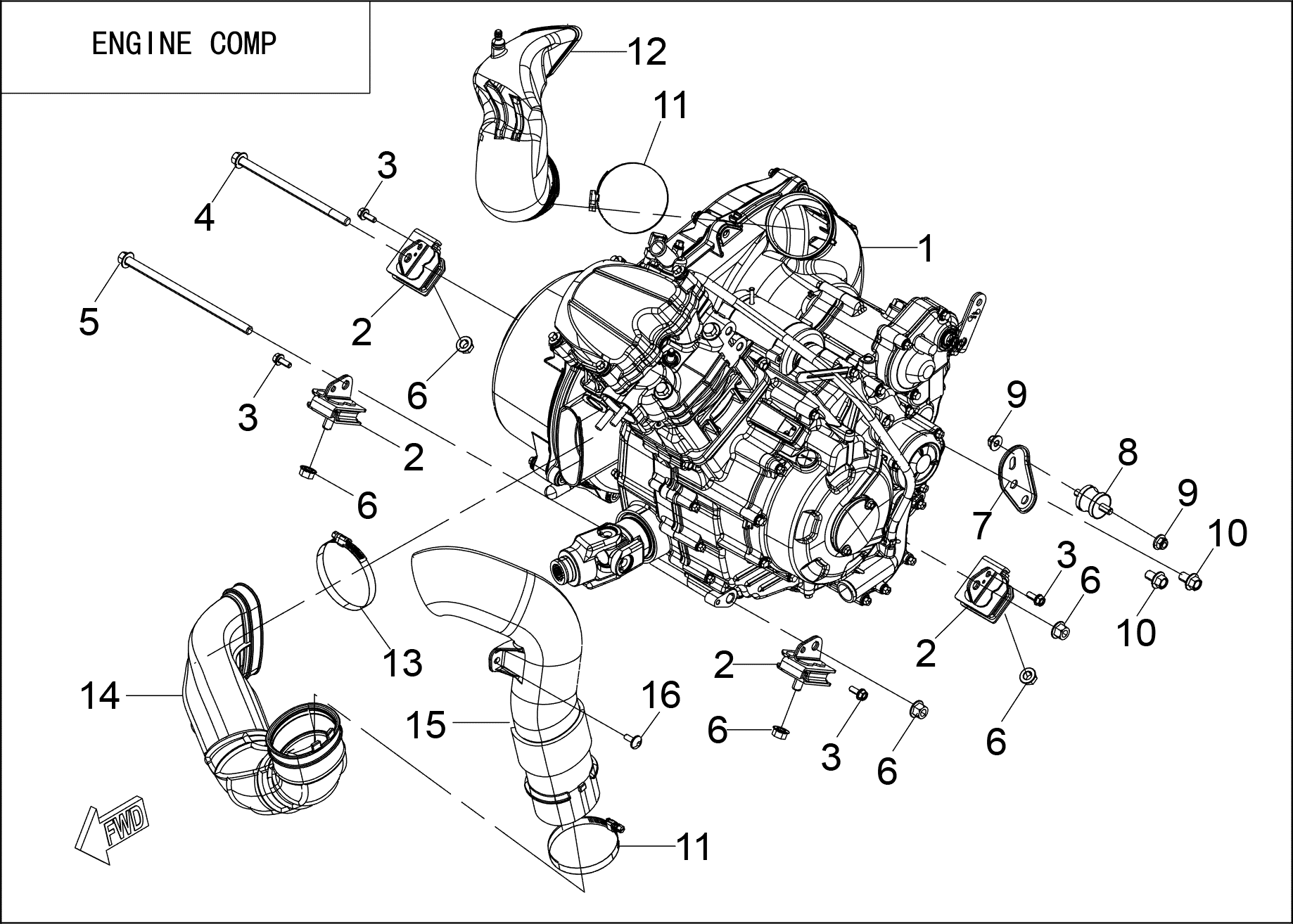 ENGINE COMP