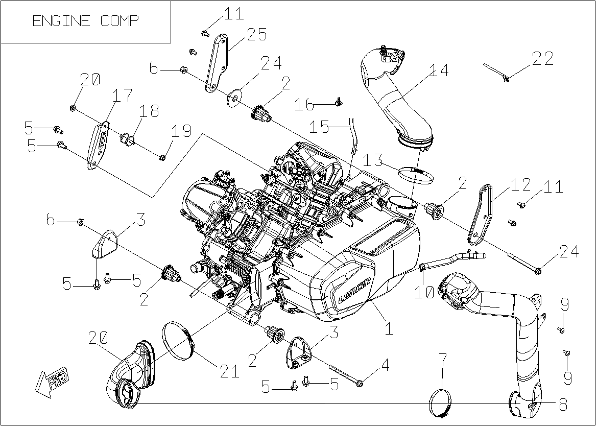 ENGINE COMP