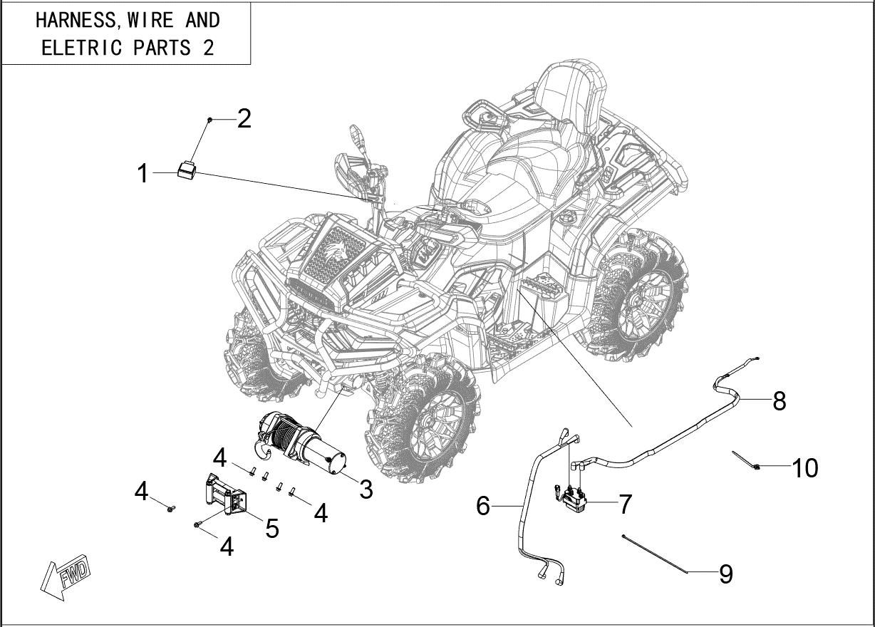 2 HARNESS,WIRE AND ELETRIC PARTS 2
