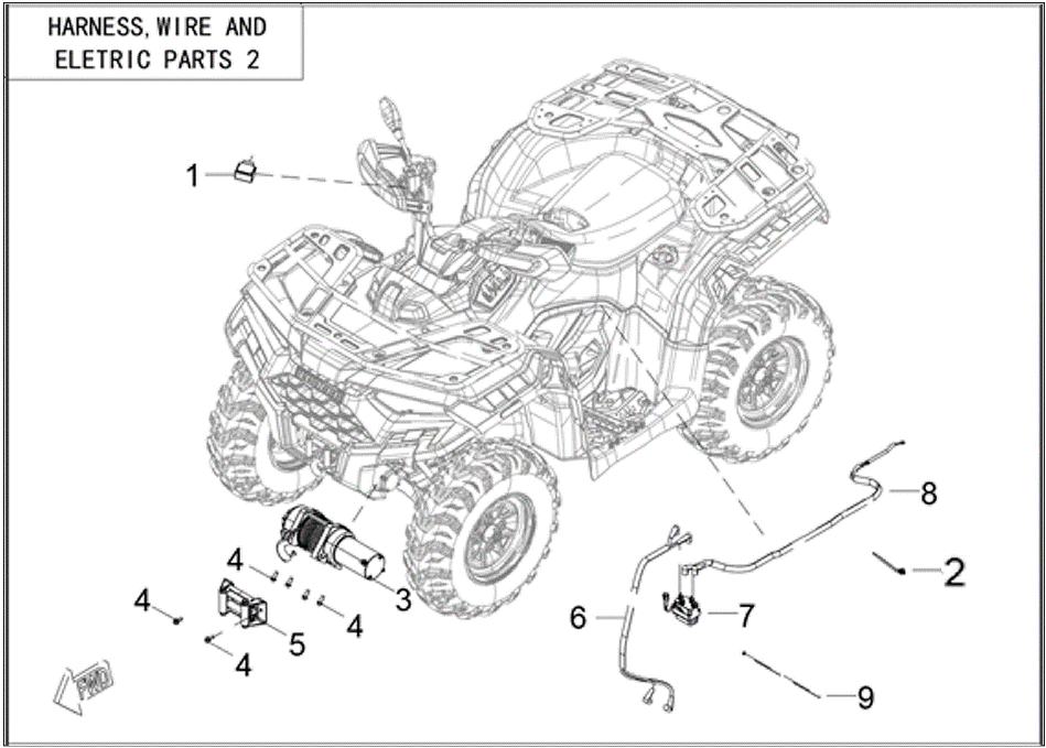 2 HARNESS,WIRE AND ELETRIC PARTS 2