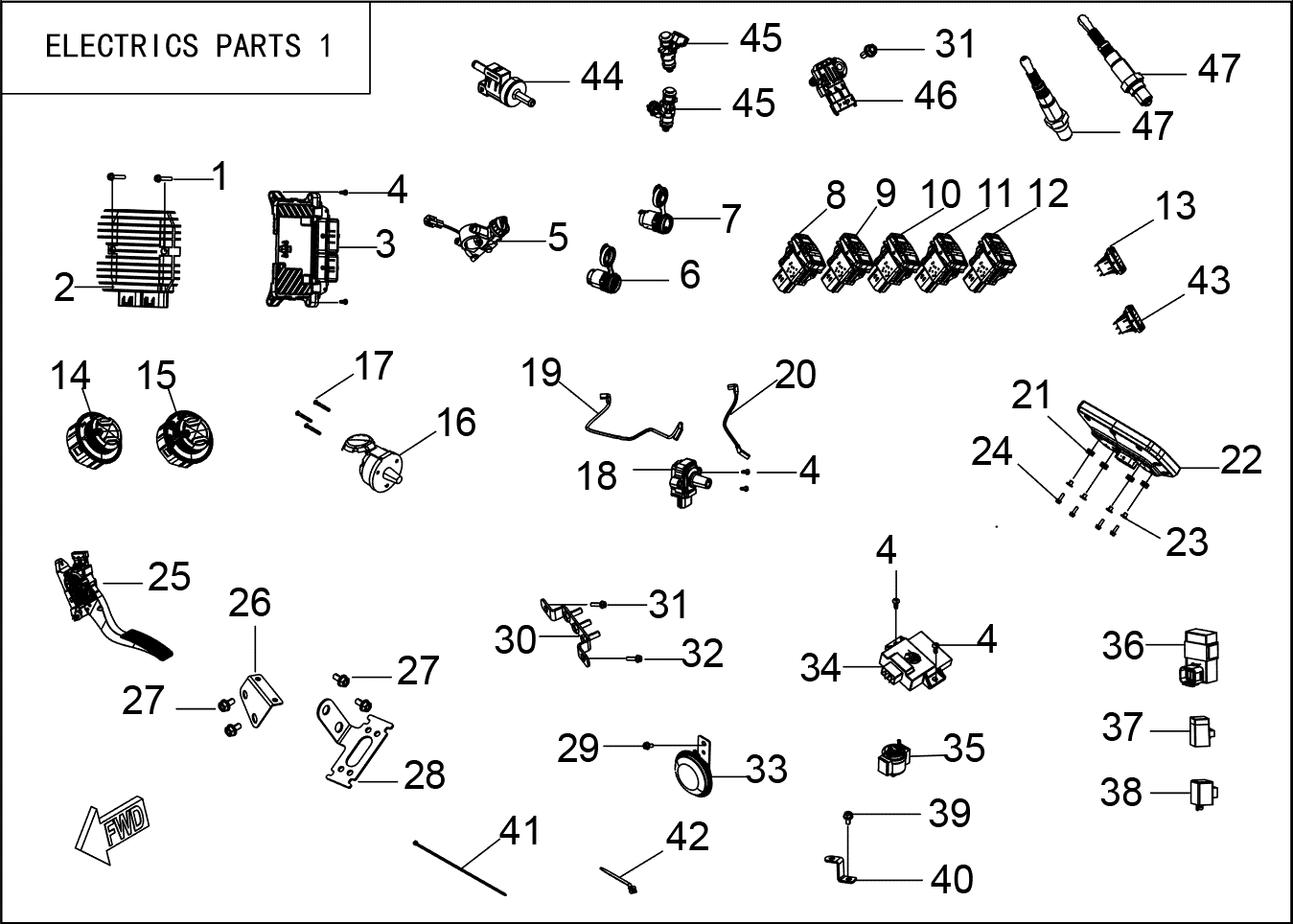 1 ELETRIC PARTS 1