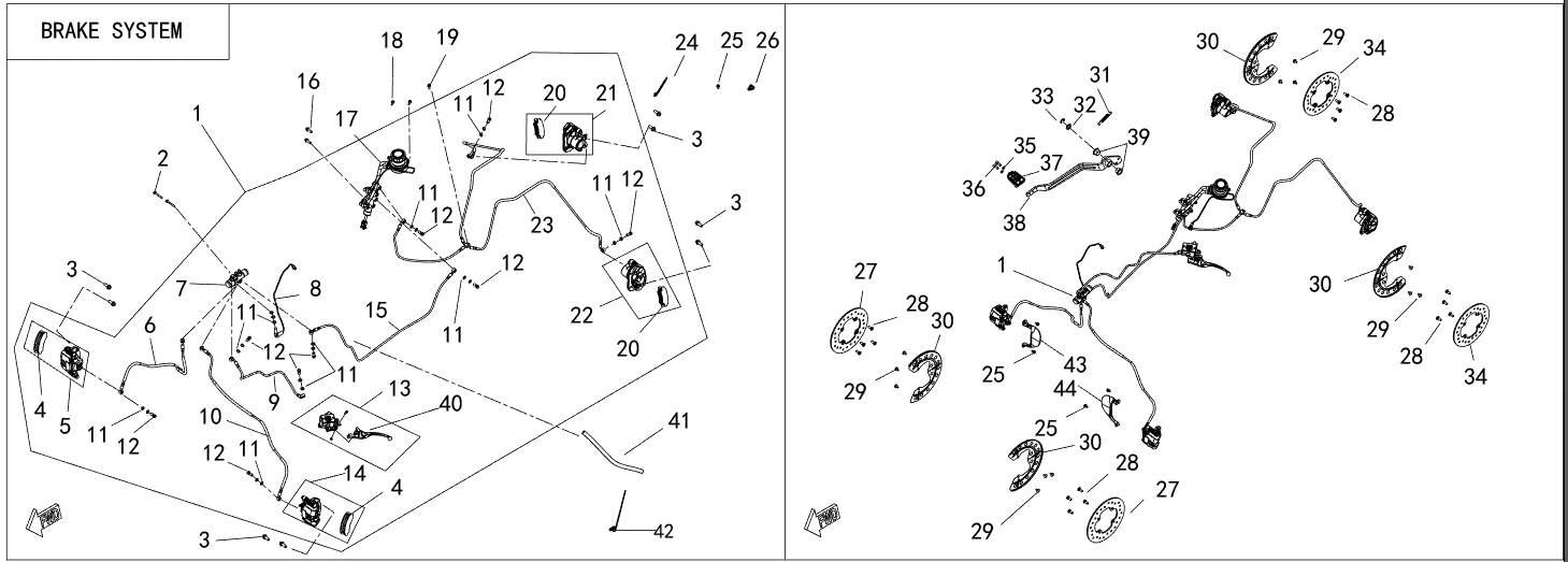 BRAKE SYSTEM T3 ABS