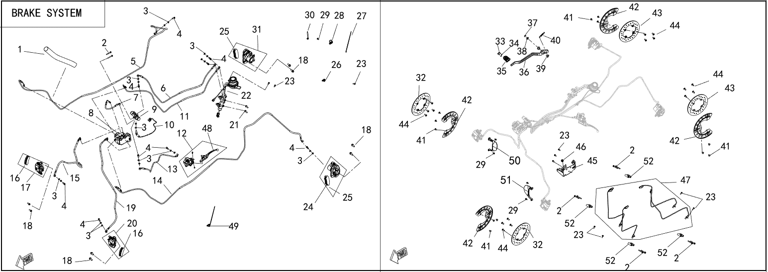 BRAKE SYSTEM +ABS