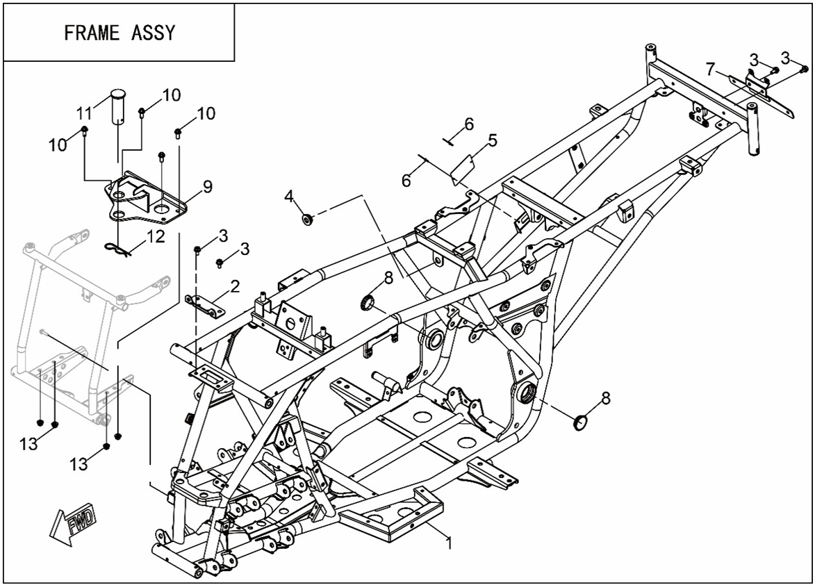 FRAME ASSY