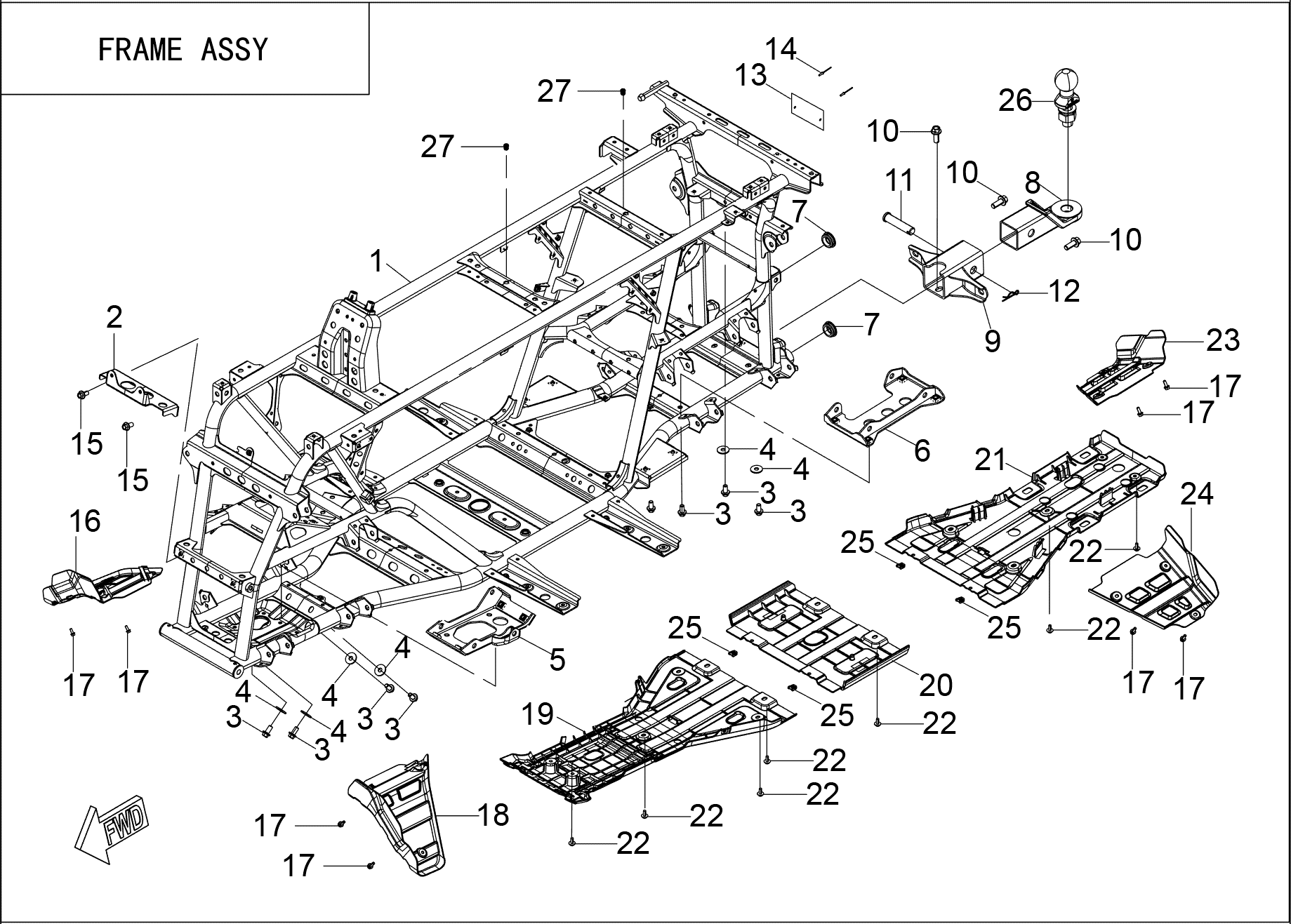 FRAME ASSY