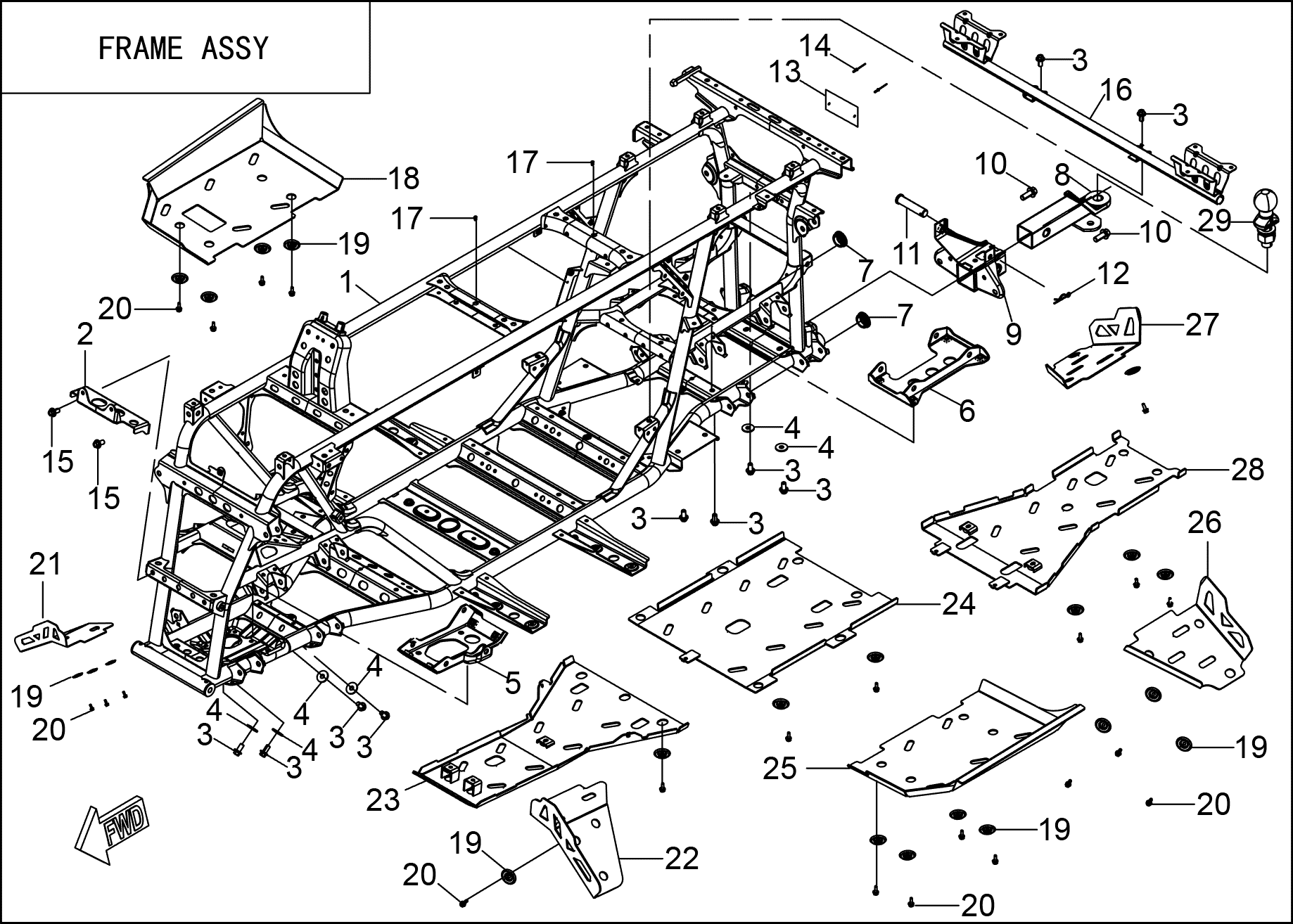 FRAME ASSY