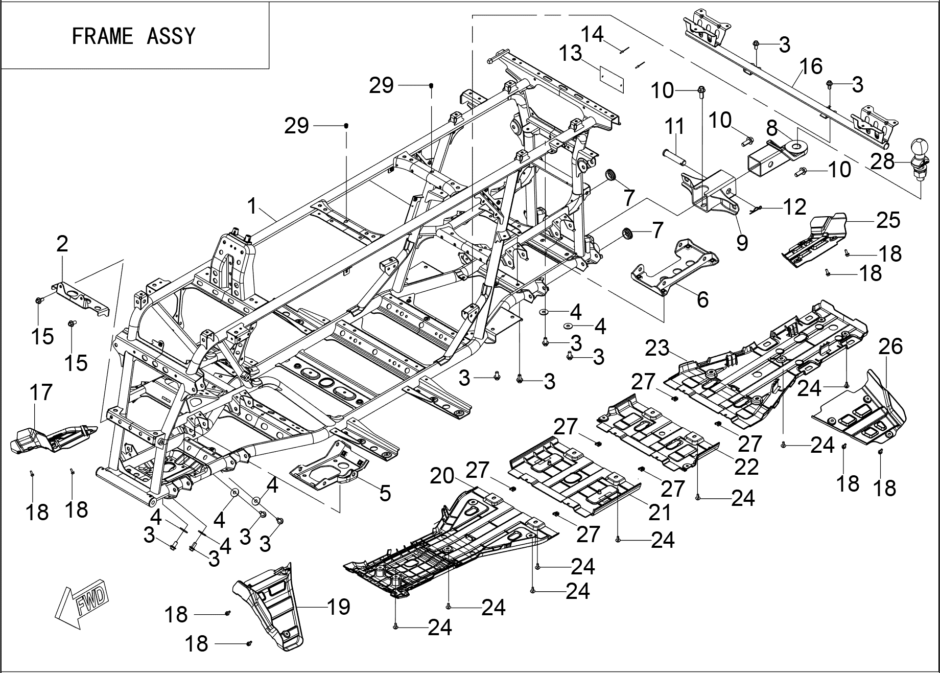 FRAME ASSY