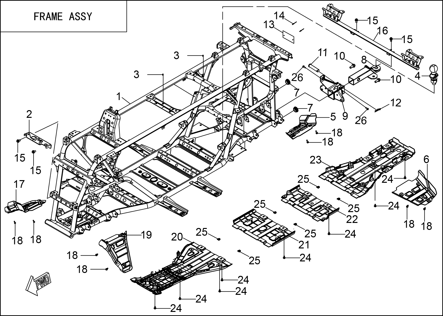 FRAME ASSY