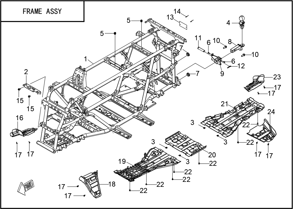 FRAME ASSY