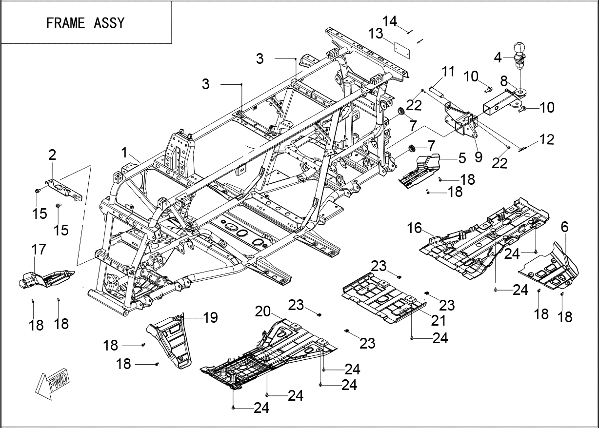 FRAME ASSY