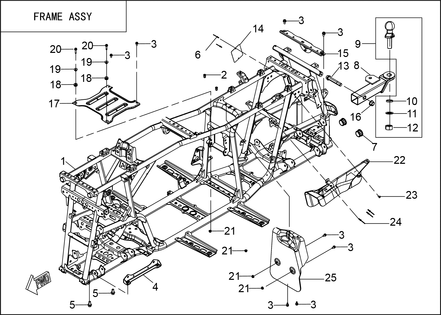 FRAME ASSY
