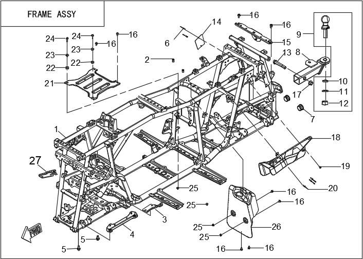 FRAME ASSY