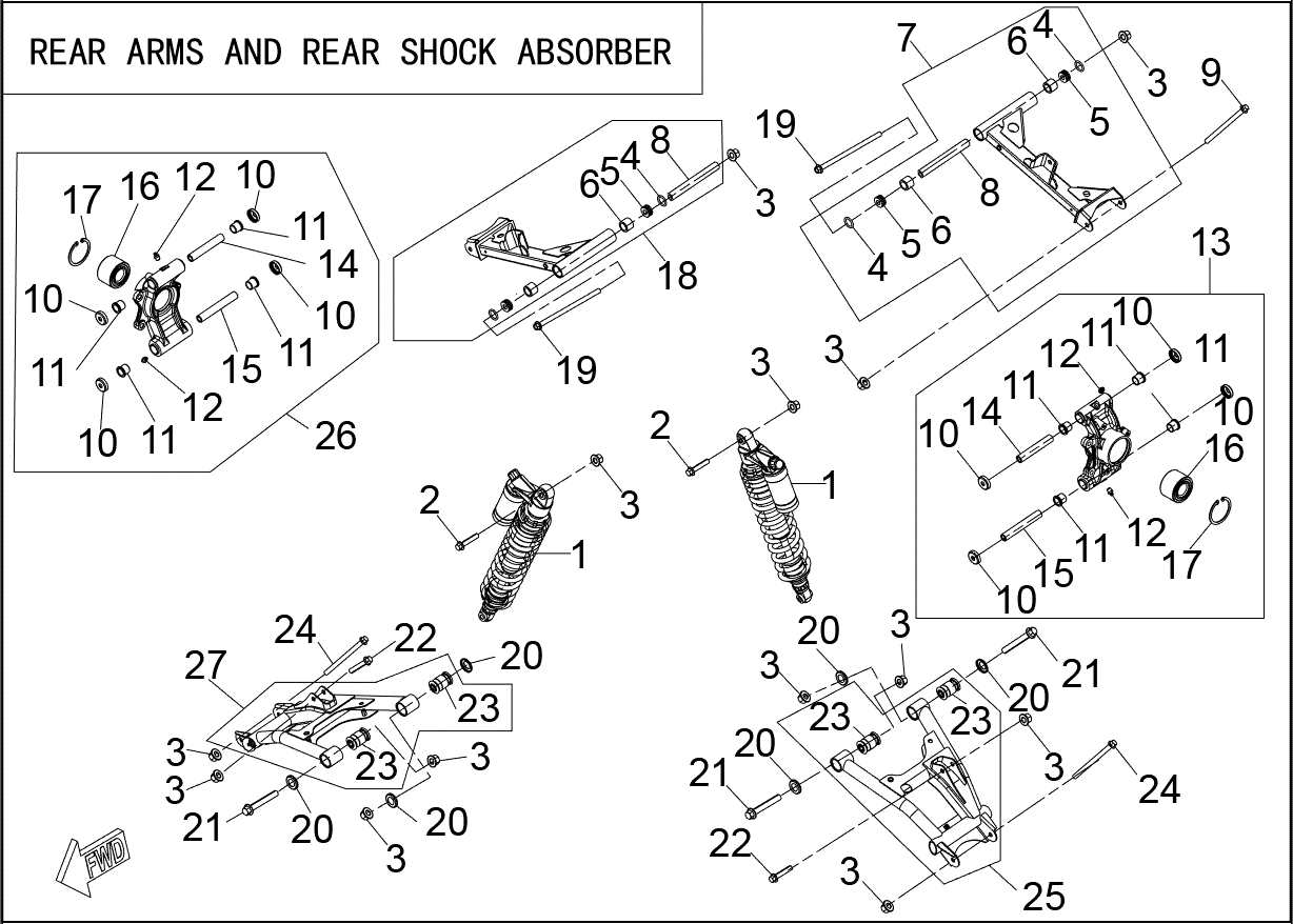 REAR HANGER SYSTEM