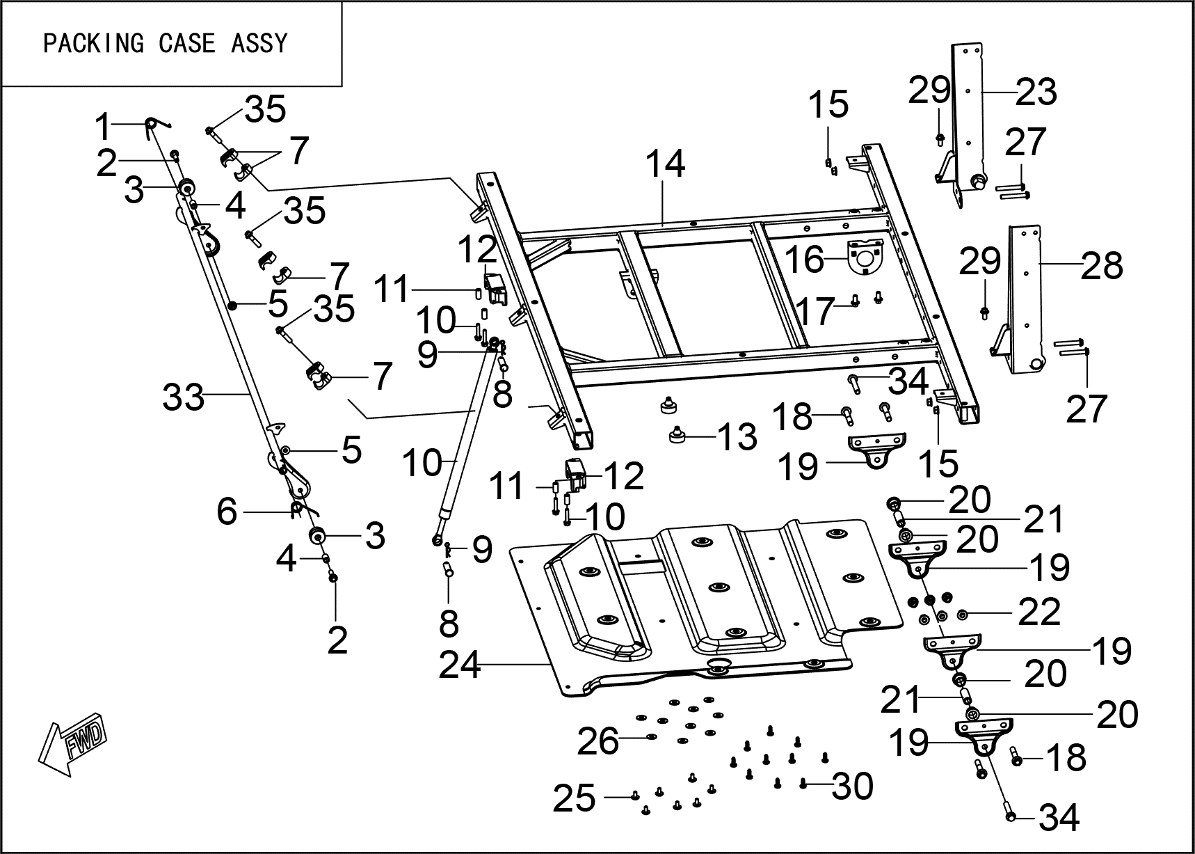 2PACKING CASE ASSY2