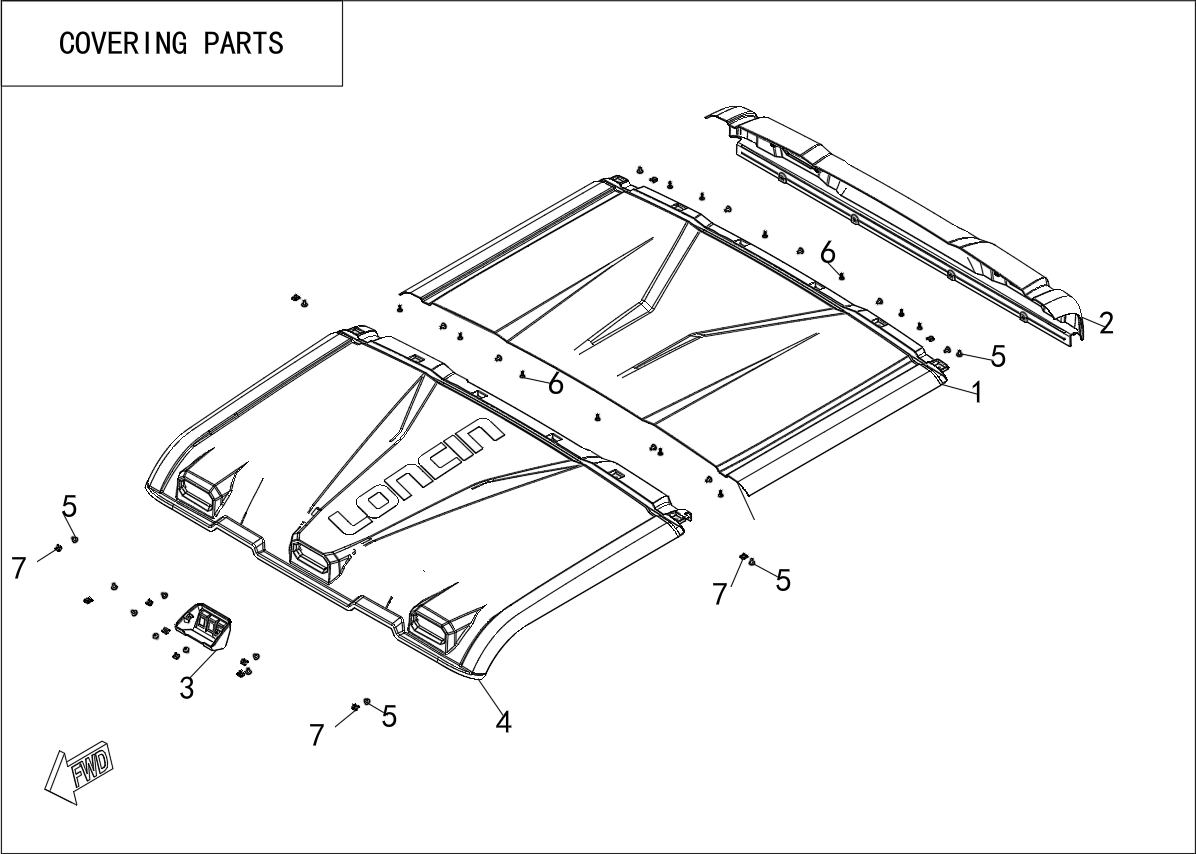 ROOF / CAB TOP